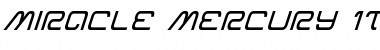 Download Miracle Mercury Italic Font
