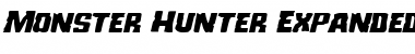 Monster Hunter Expanded Italic Expanded Italic Font