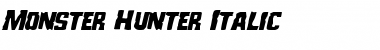 Download Monster Hunter Italic Font