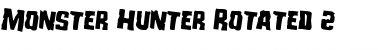 Monster Hunter Rotated 2 Regular Font