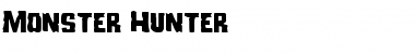 Monster Hunter Regular Font