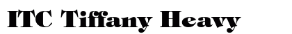 ITC Tiffany Heavy Font ITC Tiffany Heavy Font Preview