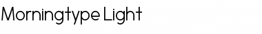 Morningtype Light Font