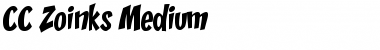 Download CC Zoinks Font