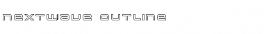 Nextwave Outline Regular Font