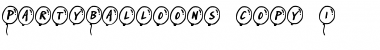 Download PartyBalloons Font