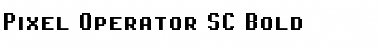 Pixel Operator SC Bold