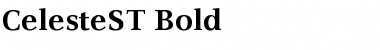 CelesteST Bold Font