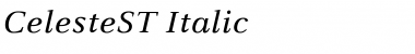 CelesteST Italic Font