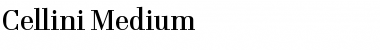Download Cellini-Medium Font