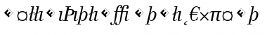 CelliniTitling-ItalicExpert Regular Font