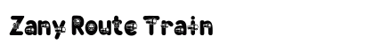 Zany Route Train (OpenType) Font Preview Zany Route Train (OpenType) Font Preview