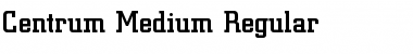 Download Centrum-Medium Font