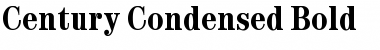 Century Condensed Bold Font