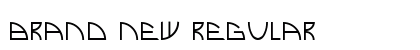 Brand New Regular Font Brand New Regular Font Preview