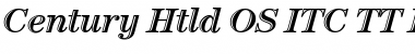 Century Htld OS ITC TT Italic Font