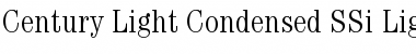 Download Century Light Condensed SSi Font