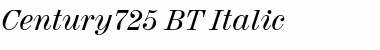Download Century725 BT Font