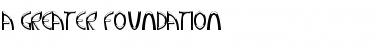 Download A Greater Foundation Font