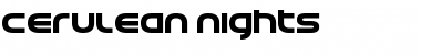 Download Cerulean Nights Font