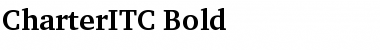 CharterITC Bold Font