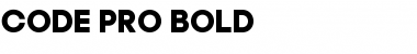 Download Code Pro Bold Font
