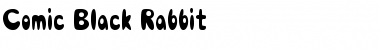 Comic Black Rabbit Regular Font