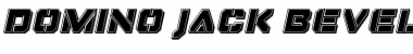 Download Domino Jack Bevel Italic Font