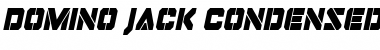 Download Domino Jack Condensed Italic Font