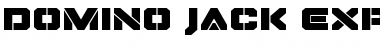 Domino Jack Expanded Font