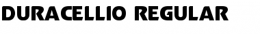 Duracellio Regular Font