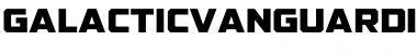 GALACTIC VANGUARDIAN NCV Regular Font
