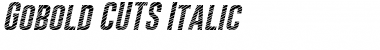 Gobold CUTS Italic