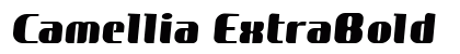 Camellia ExtraBold Font Preview Camellia ExtraBold Font Preview