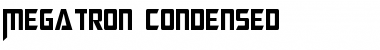 Megatron Condensed Regular Font