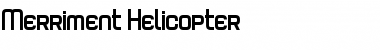 Download Merriment Helicopter Font