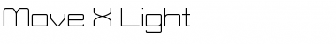 Move-X Light Font