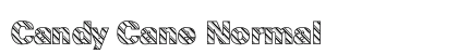 Candy Cane Normal Font Preview Candy Cane Normal Font Preview