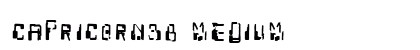 Capricorn38 Medium Font Preview Capricorn38 Medium Font Preview