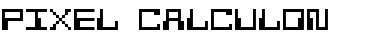Pixel Calculon Regular Font