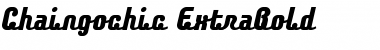 Chaingochic Ex�Bold Font