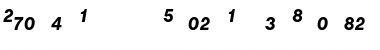 ChaletBookTTFrac Bold Italic Font