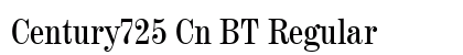 Century725 Cn BT Regular Font Preview Century725 Cn BT Regular Font Preview