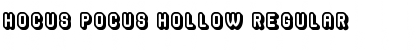 Hocus Pocus Hollow Regular Font