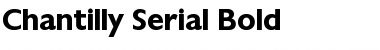 Download Chantilly-Serial Font