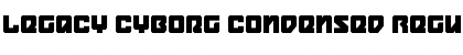 Download Legacy Cyborg Condensed Font
