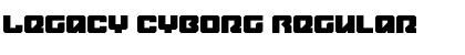 Download Legacy Cyborg Font