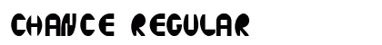 Chance Regular Font Preview Chance Regular Font Preview