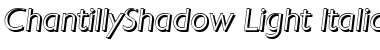 Download ChantillyShadow-Light Font