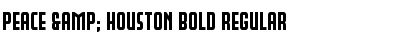 Download Peace & Houston Bold Font